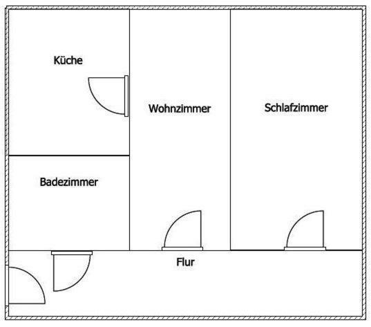 Gaestewohnung Weisswasser City Exterior photo